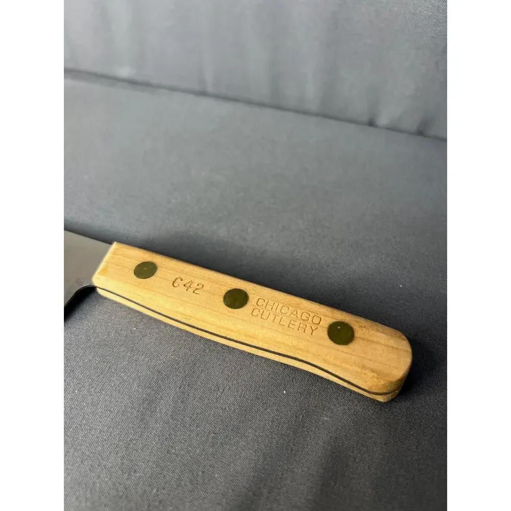 Chicago Cutlery C42 Chef Knife Wooden Handle